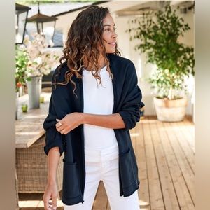 Frank & Eileen Barbara open cardigan